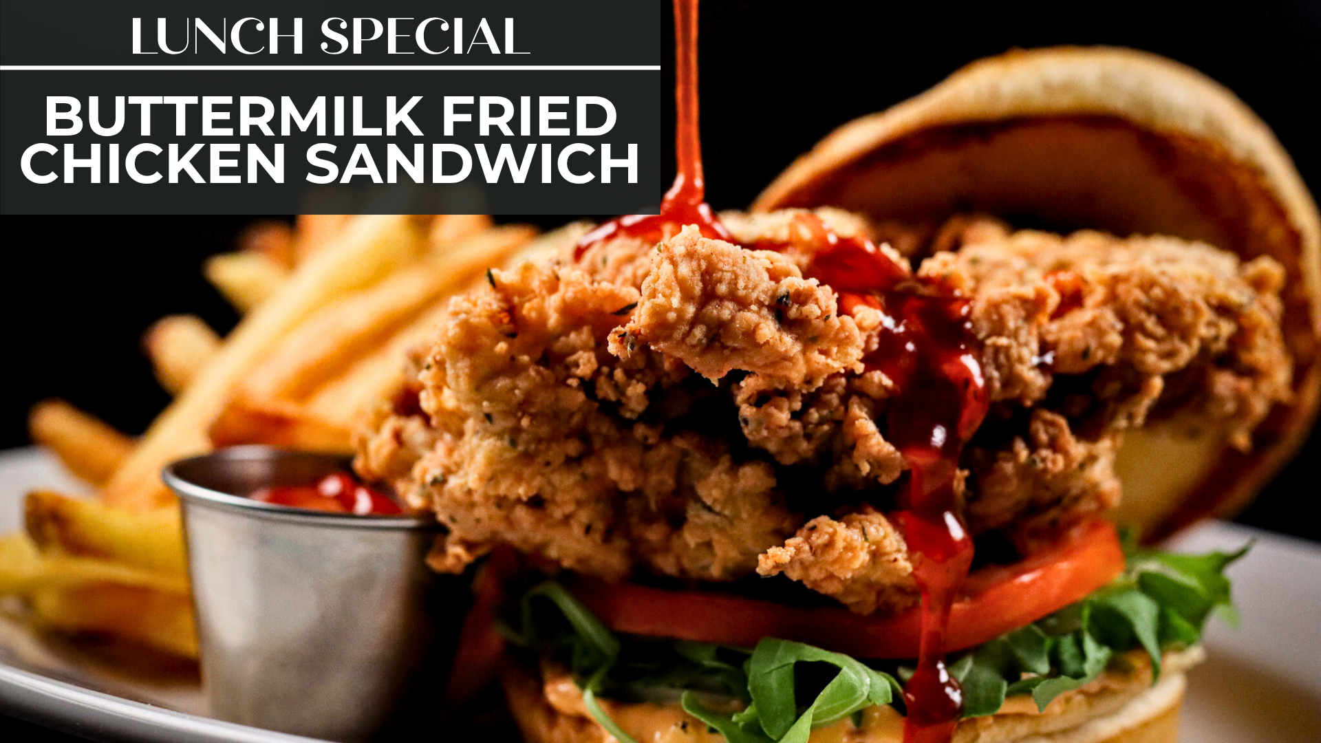 BUTTERMILK FRIED CHICKEN SANDWICH